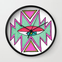 Eye See in Color Wall Clock