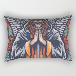 Death Angel Rectangular Pillow