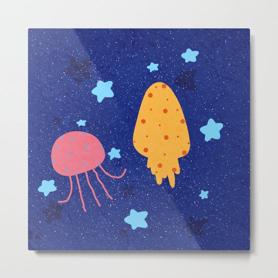 Ocean or space Metal Print