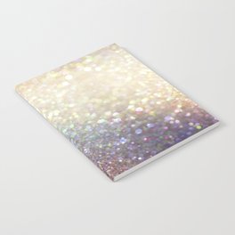 Luxurious Iridescent Glitter Notebook
