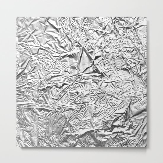 Aluminum Foil Metal Print