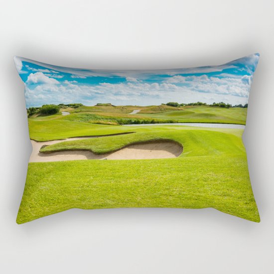 golf course Rectangular Pillow