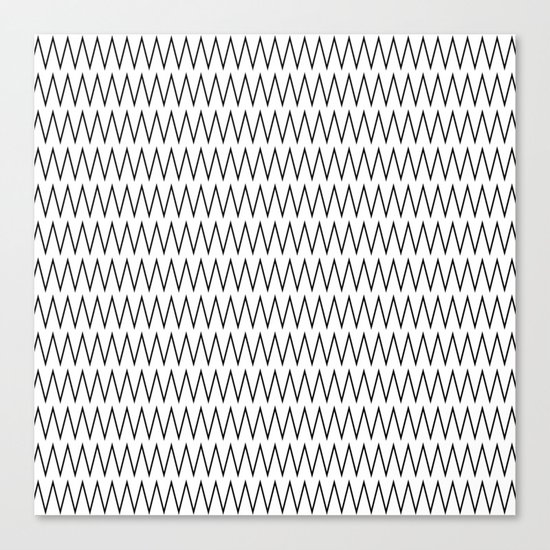 Minimalist Chevron Canvas Print