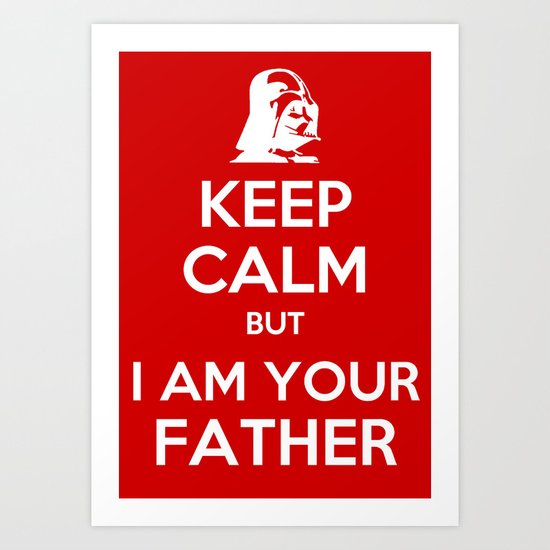 Keep Calm Art Print