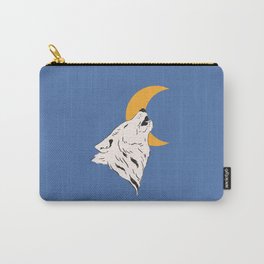 BLUE Wolf Carry-All Pouch
