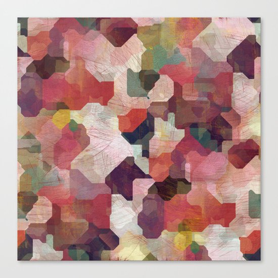 Aztec Vintage Pattern 08 Canvas Print