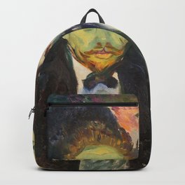 Edvard Munch Jealousy Sjalusi Backpack