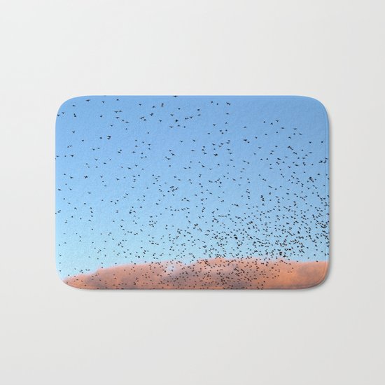 Starling Swarm Bath Mat