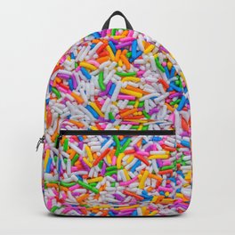 Dessert Rainbow Sprinkles Pattern Backpack