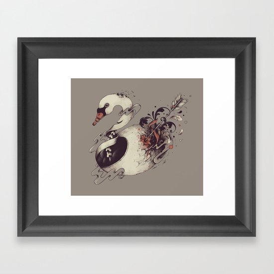 Broken Innocence Framed Art Print