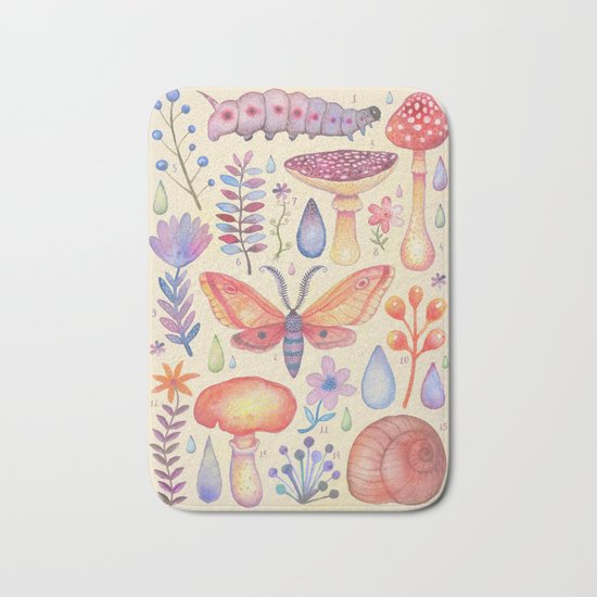 Et coloris natura IV Bath Mat