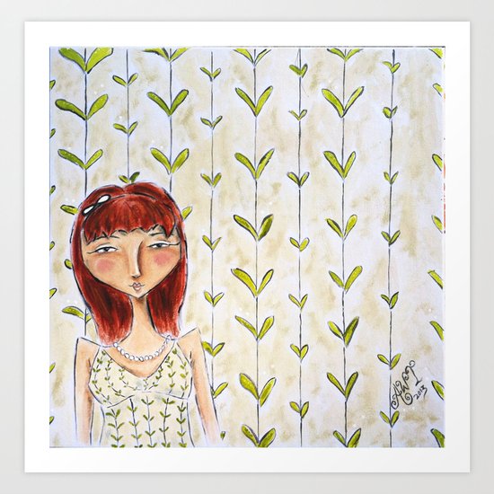 Ivy Art Print