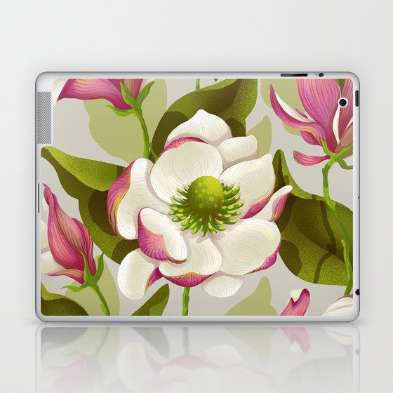 magnolia bloom - daytime version Laptop & iPad Skin