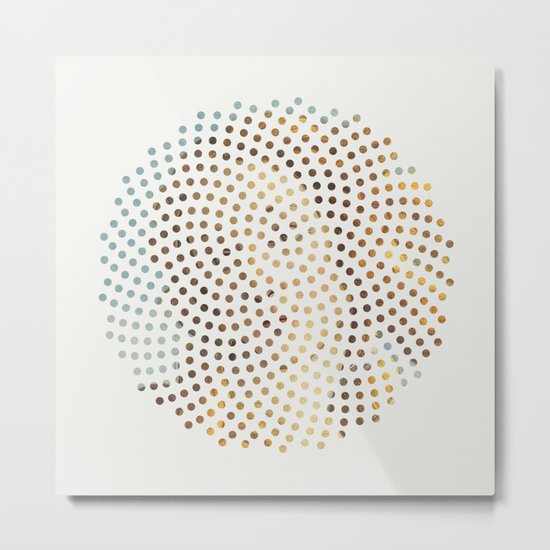 Optical Illusions - famous works of art 2 Metal Print
