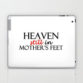 Heaven still in mother's feet Laptop & iPad Skin