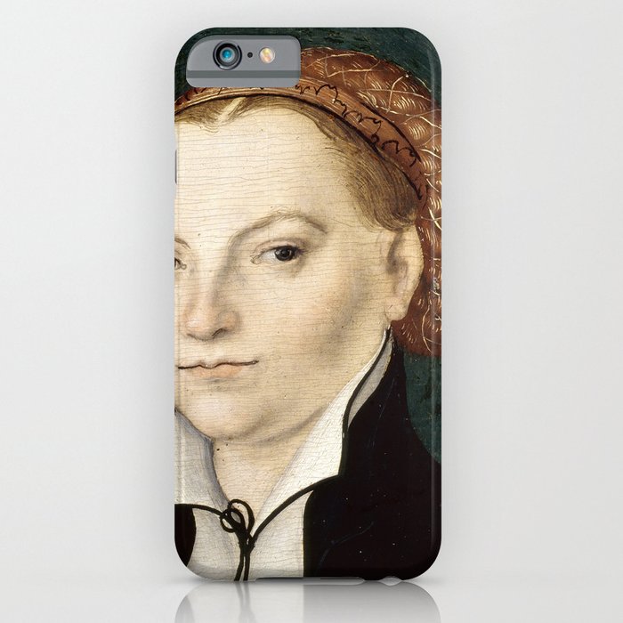 Lucas Cranach the Elder "Katharina von Bora" iPhone Case