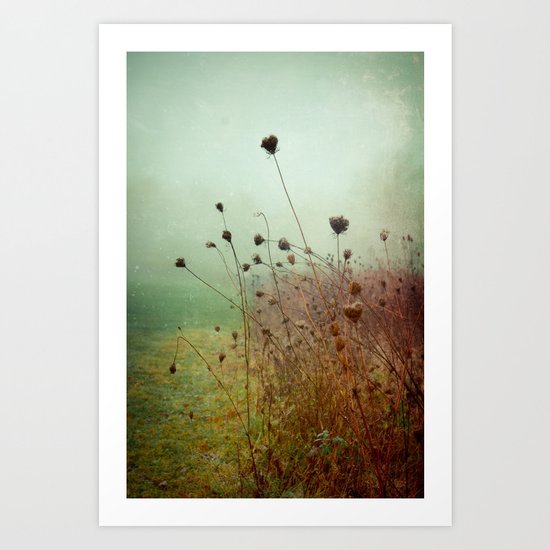 A Dense Fog Surrounded Her Art Print