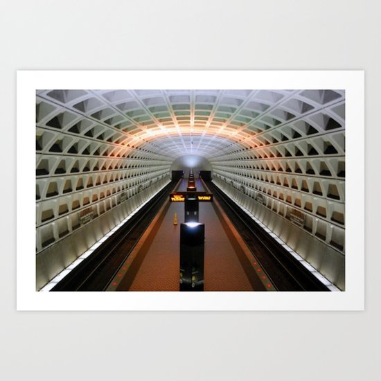 Lights Art Print