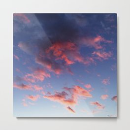 Pastel clouds Metal Print | Photo, Nature, Landscape 