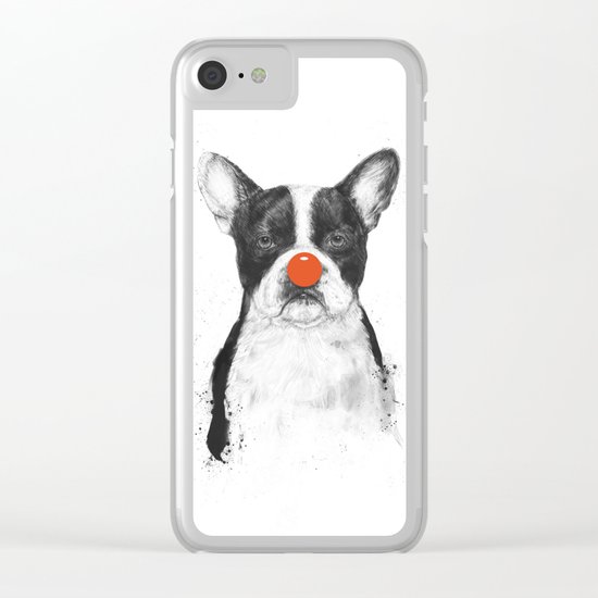 I'm not your clown Clear iPhone Case