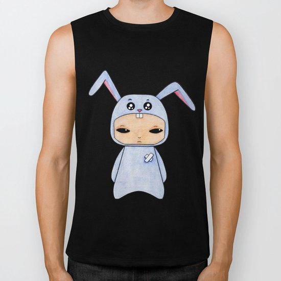 A Boy - Rabbit Biker Tank