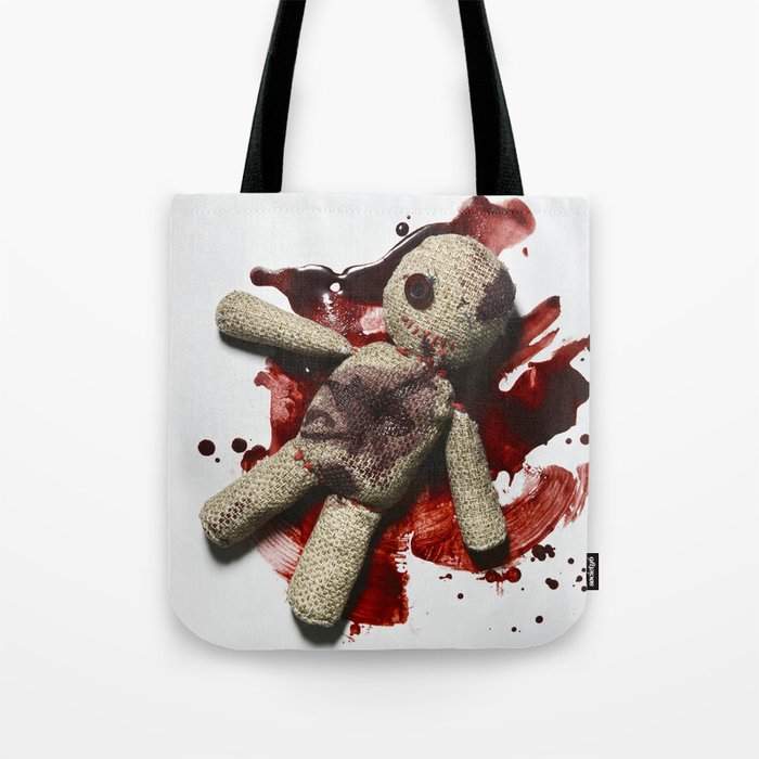 Bloody sack doll Tote Bag