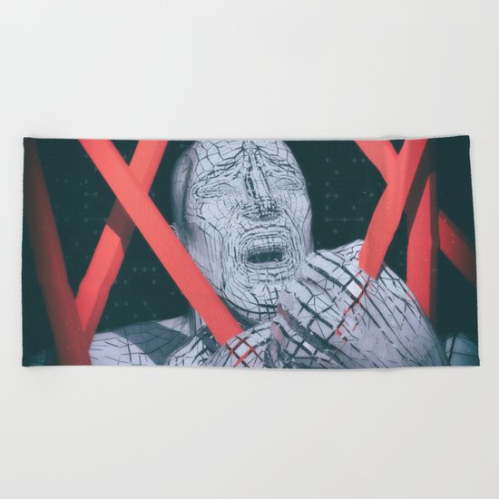 Post Modern Trappings Beach Towel