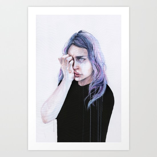 I could but I can't Art Print