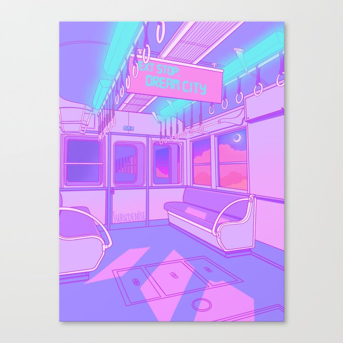 Dream City Canvas Print