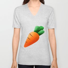 carrot V Neck T Shirt