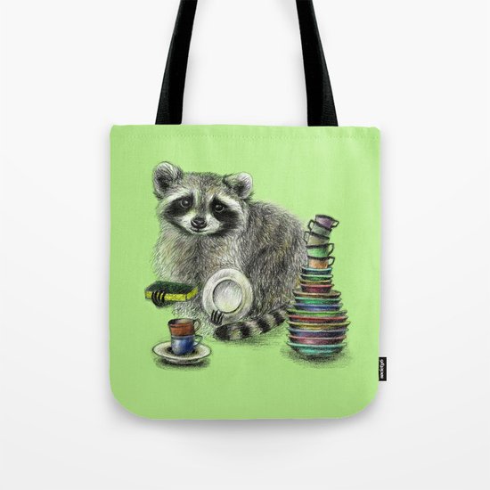 Raccoon Tote Bag