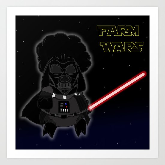 Darth Art Print