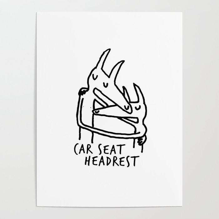car seat headrest 4 Poster