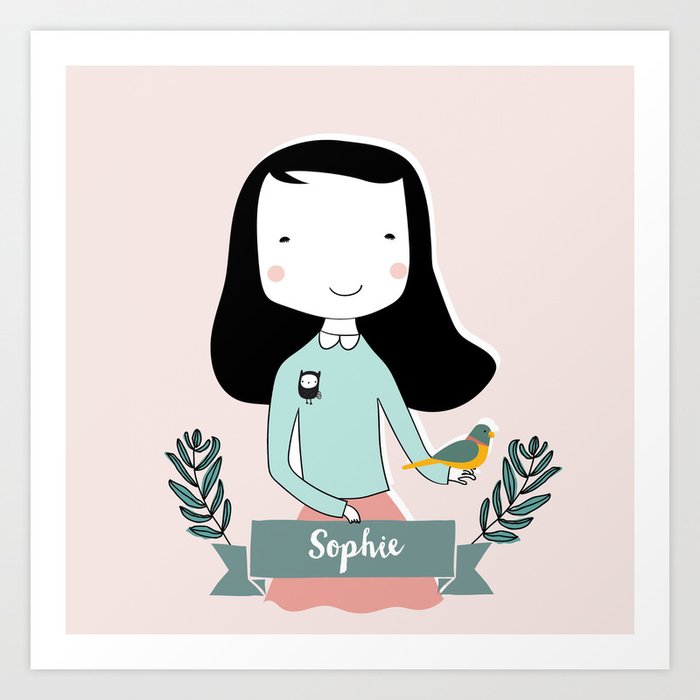 Sophie Art Print