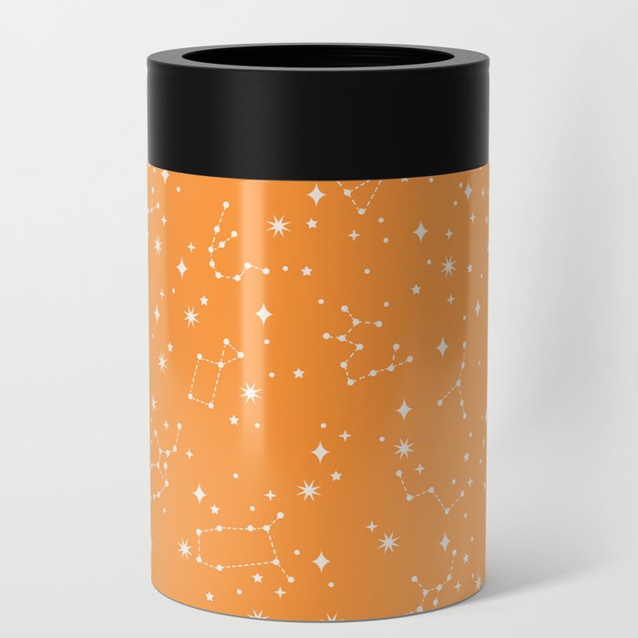 Constellations in the Sky - Orange Can Cooler