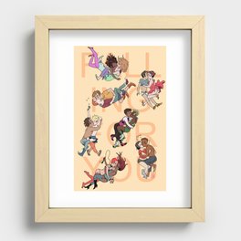 Falling For You Recessed Framed Print