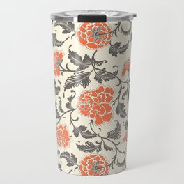 Elegant oriental floral pattern Travel Mug