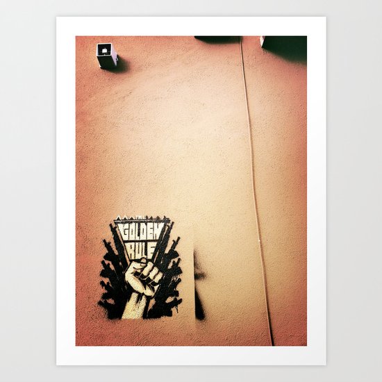 The Golden Rule Art Print