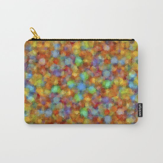 Abstract Watercolour Bubbly Pattern Carry-All Pouch