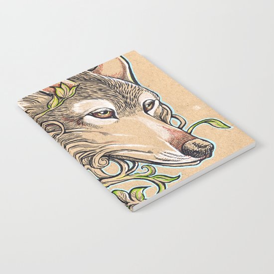 Dog of the Mountain - Honshu Wolf Notebook