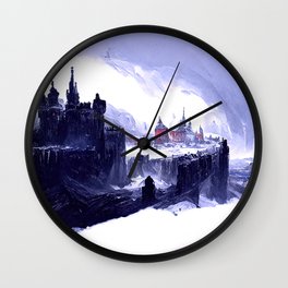 The Kingdom of Ice Wall Clock