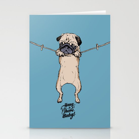Hang in There Baby Stationery Cards