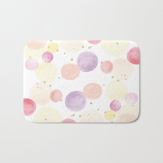 Christmas Balls Bath Mat