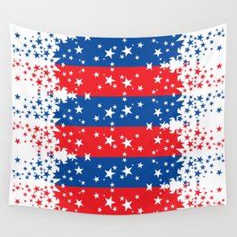 USA Happy flag day Wall Tapestry