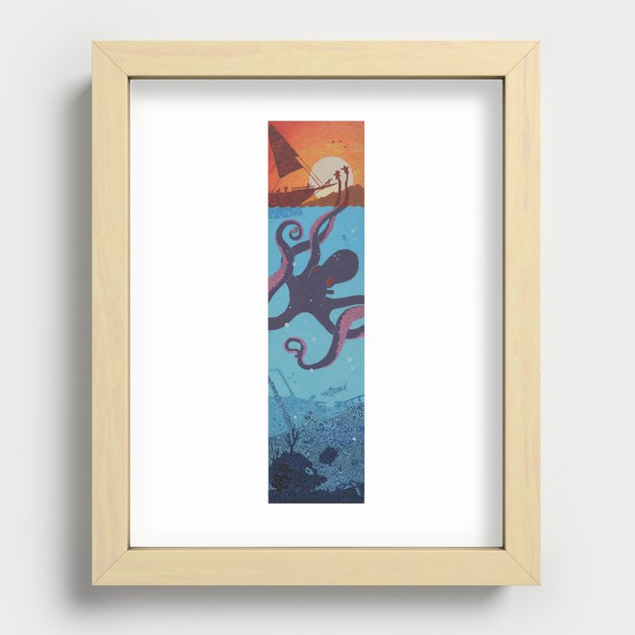 sing of the sirens Recessed Framed Print
