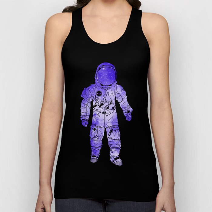 Rave Invaders PLUR Space Force Astronaut Tank Top