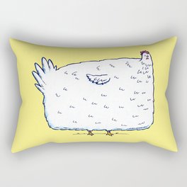 Absolute Unit of a Chicken Rectangular Pillow