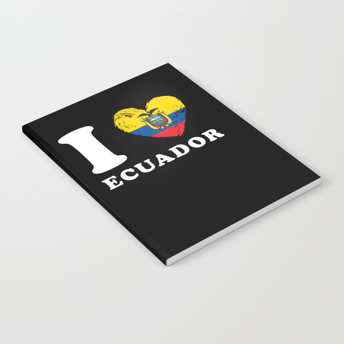 I Love Ecuador Notebook