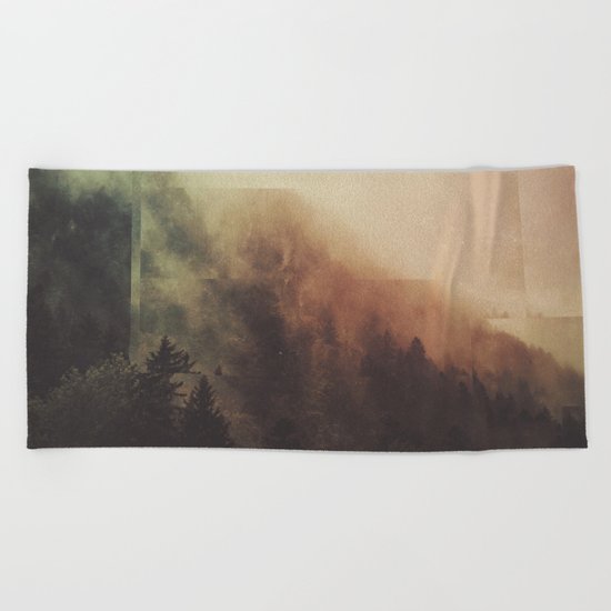 Fractions A35 Beach Towel