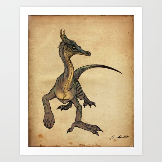 Scaven Art Print
